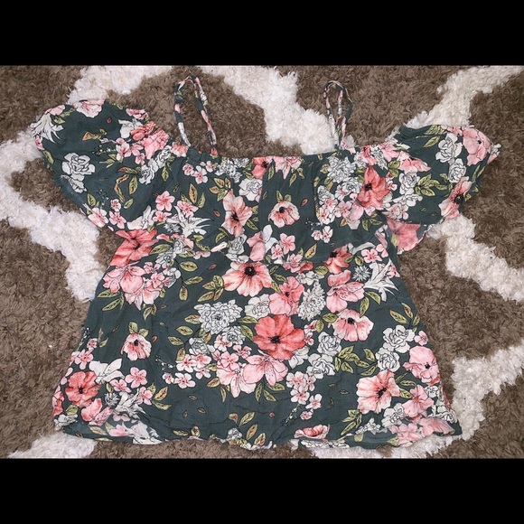 Floral Billabong Blouse - Picture 1 of 2